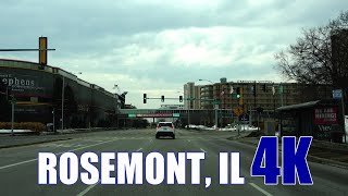 Driving in the Village of Rosemont Illinois [upl. by Yaned617]