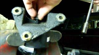 93 Volvo 240 Classic motor mount replacement [upl. by Pete]