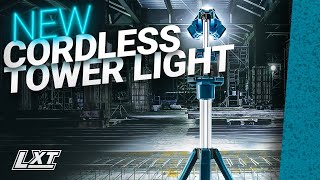 Makita DML814 18V LXT Cordless Tower Light [upl. by Hakceber]