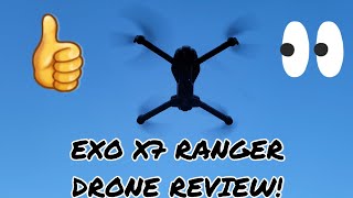 EXO X7 Ranger Drone Review And Test Flight [upl. by Yecad]