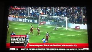 SampdoriaTorino 22 06102013 Highlights amp Goal Sky [upl. by Deloris]