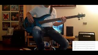 Simple Minds  Changeling  Bass Cover Tabs [upl. by Aletta]