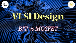 MOSFET vs BJT  VLSI Design  Semiconductor  gate ugcnet [upl. by Croydon]