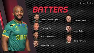 South Africa Squad Against Afghanistan for ODI 2024 [upl. by Atnuahsal629]