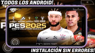 NUEVO EFOOTBALL PES 2025 PPSSPP MOD COPA LIBERTADORES Y SUDAMERICANA✅ ANDROID CON MARIANO CLOSS [upl. by Lenuahs256]