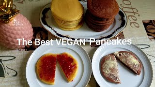 🌱Vegan Pancakes  Recipe [upl. by Tiffa]