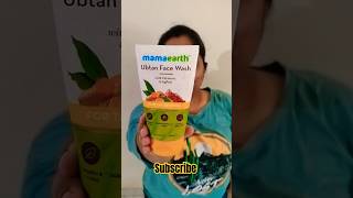 Mamaearth Ubtan Face Wash Review and Demo mamaearthfacewash mamaearthproductsreview mamaearth [upl. by Dorothi400]