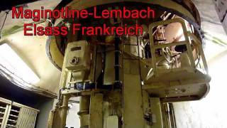 Maginotlinie Lembach Fort Kalkofen carlys info clips auf youtube Teil 7 2011 [upl. by Rube]