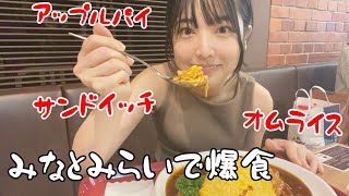 みなとみらいのオムレツライスに感動【VLOG】 [upl. by Naneik]