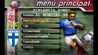 Suiza vs Finlandia RTWC FIFA 98  PS1 [upl. by Worthington570]