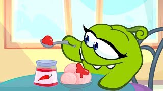 Om Nelle eats yummy and yucky food  Learn English with Om Nom  Educational Cartoon [upl. by Petersen]