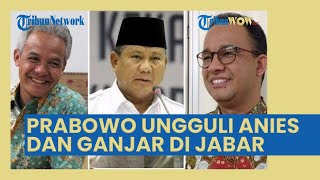 Hasil Survei Terbaru LSI Denny JA Prabowo Unggul di Jabar Anies Urutan Kedua Ganjar Tertinggal [upl. by Tedra]