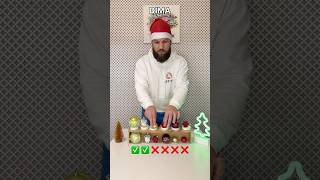 CHRISTMAS ORNAMENT MATCHING CHALLENGE 🎄 [upl. by Anayk]