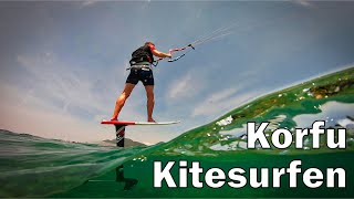 VLOG 46 – Kitesurf Reisetipps Korfu 2019 Kitesurfen und Ausflüge auf der griechischen Insel [upl. by Sherill]