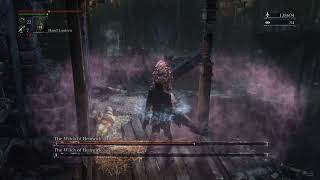 Bloodborne NG Witch of Hemwick Boss Fight [upl. by Mihcaoj]