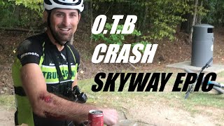 My OTB Over The Bars wreck at 2020 Skyway Epic [upl. by Eicram]