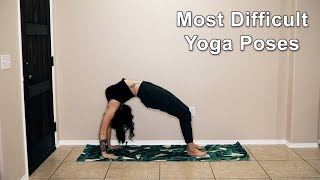 Most Difficult Yoga Asanas  Advanced Yoga Poses  Lose Belly Fat  Difficult Exercises Made Easy [upl. by Nylime814]