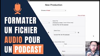 Formater un fichier audio pour un podcast avec Auphonic [upl. by Samy793]