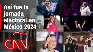 Así fue la jornada electoral de las Elecciones en México 2024 [upl. by Siocnarf]