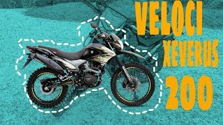 Revisado de la veloci xeverus 200 2019  moto doble proposito BBB  ELSANZ [upl. by Brey154]