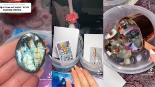 Kenna’s Crystals  TikTok Order Packing Compilation  Part 3 [upl. by Nahoj]