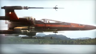 The Arrival Of The Resistance  4K Ultra HD  Star Wars The Force Awakens [upl. by Nihahs240]