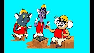 RatATat Royal Mice Brothers  1 Hour Mega Compilation Chotoonz Kids Funny Cartoon Videos [upl. by Aerdnaek]