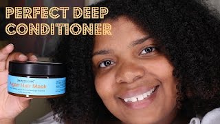 Quest for the Perfect Deep Conditioner Argan Hair Mask by Majestic Pure [upl. by Drageruaeb]