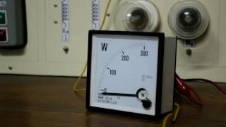 Analog Wattmeter [upl. by Gertrudis]