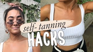 SELF TANNING Routine  Legs HowTo Tutorial [upl. by Pacorro106]