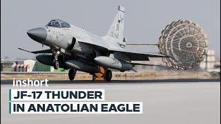 JF17 Thunder participate in Anatolian Eagle 2021 exercise in Turkey  InShort [upl. by Derrek]