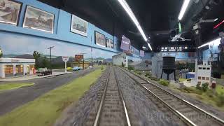 Beautiful Cab Ride in 4K  Drivers Eye View on one of America’s Greatest Model Train Layouts [upl. by Manvil]