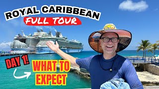 Come On Cruise With Us Royal Caribbean Wonder Of The Seas What To Expect On Day 1 Of A Cruise [upl. by Zacarias423]