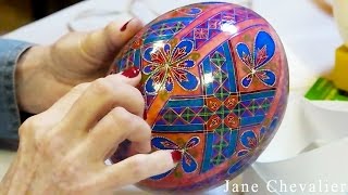 DIY Egg Art Tutorial  How to Measure and Divide Ostrich Eggs without a Lathe [upl. by Carmena]