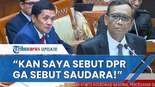 LANGSUNG DITANTANG Mahfud MD Didesak Buktikan Pernyataan usai Sebut Ada Anggota DPR Makelar Kasus [upl. by Relyhcs]