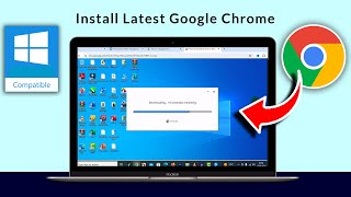 How to install Latest Google Chrome Browser on Windows Laptop amp PC [upl. by Ungley]