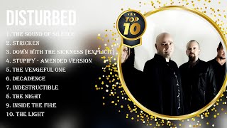 Best Songs of Disturbed full album 2023  Top 10 songs [upl. by Andersen406]