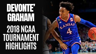 Devonte Graham 2018 NCAA Tournament Highlights [upl. by Temhem181]