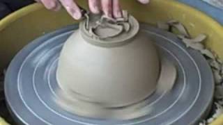 Ceramics for Beginners Wheel Throwing  Trimming a Bowl with Emily Reason [upl. by Pontius896]