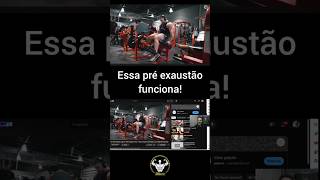 ESSA É UMA PRÉ EXAUSTÃO QUE FUNCIONA massamuscular musculação bodybuilding [upl. by Burns]