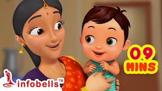 Namma Maneyalondu Putta Papa  Kannada Rhymes and Baby Songs  Infobells [upl. by Toy673]