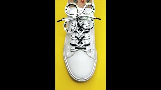 😍How to lace shoes🥾 How to tie your shoelaces 140 [upl. by Laryssa]