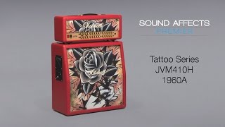 Marshall JVM410H amp 1960A Tattoo Series Stack Demo [upl. by Ennasil]