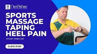 Retrocalcaneal Bursitis  Taping Technique [upl. by Aibar]