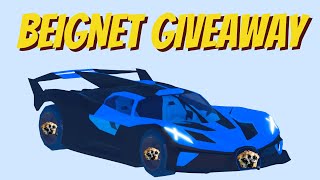 FREE Beignet Giveaway Roblox Jailbreak [upl. by Annayrb663]