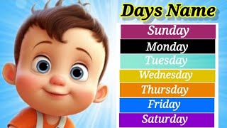 Days of The Week Song Addams Family Days Name Days of The Week in Spanish Song days [upl. by Derrik98]