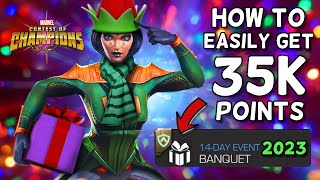 Banquet Event 2023 Points Farming Scenarios  35K Push  No Unit Spend amp More  Marvel Champions [upl. by Assenaj]