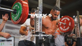 WEEK 5DAY 2SQUAT EN SLEEP ET DELOAD EN APPROCHE [upl. by Salchunas654]