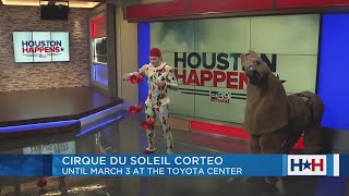 Cirque du Soleil Performance on Houston Happens [upl. by Gabie]