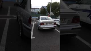 ONE OF THE BEST SOUNDING DIESELS BMW 530d e39 REV LIMITER  Sound [upl. by Cnut]